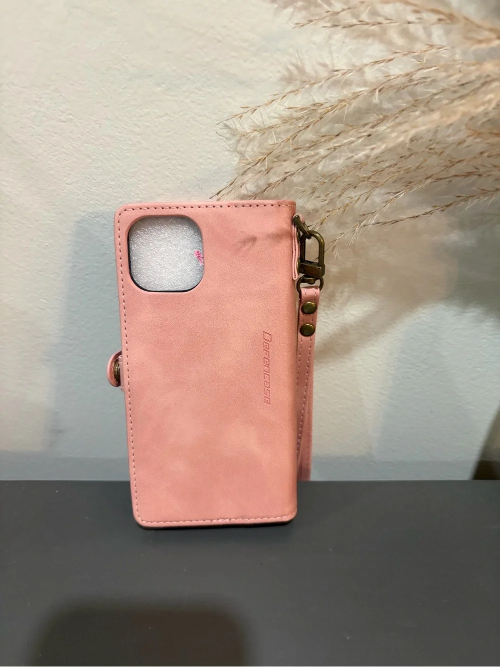 Pink Wristlet Phone Wallet, iphone15